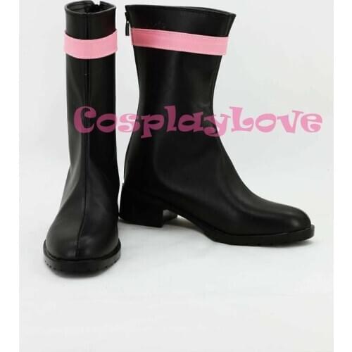 Black No brand girls Nishikino Maki Cosplay Shoes Newest Custom Made Japanese Anime Lovelive! Boots For Christmas Halloween