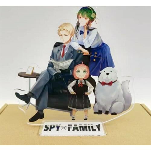 Spy×Family Twilight Yor Forger Anya Forger Acrylic Figures Stand Model Toys Keychain Japan Anime Study Bedroom Desk Decoration