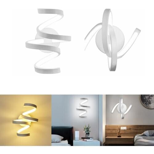 Modern 85-240V LED Wall Mounted Light Home Bedside Aisle Lighting Bedroom Living Room Stairs Decorative Art Lamp