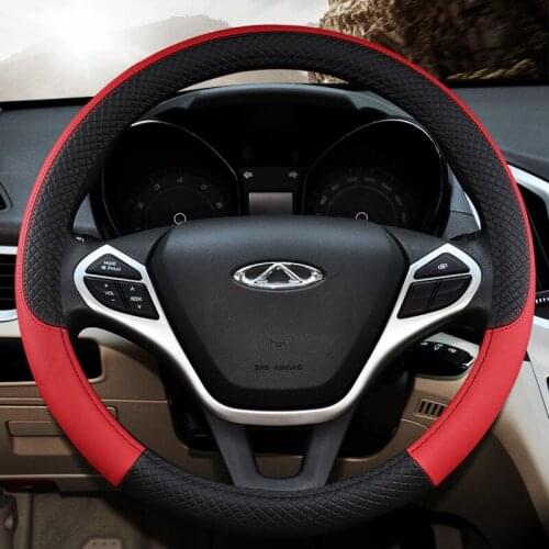 Sports Car steering wheel Cover Auto Accessories interior Coche suitable for range rover evoque Freelander Wheel Glove Cover