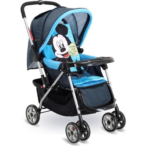 2020 New Disney Baby Stroller Seat Cushion Kids Pushchair Car Cart High Chair Seat Trolley Soft Cotton Mattress Pad Accessories