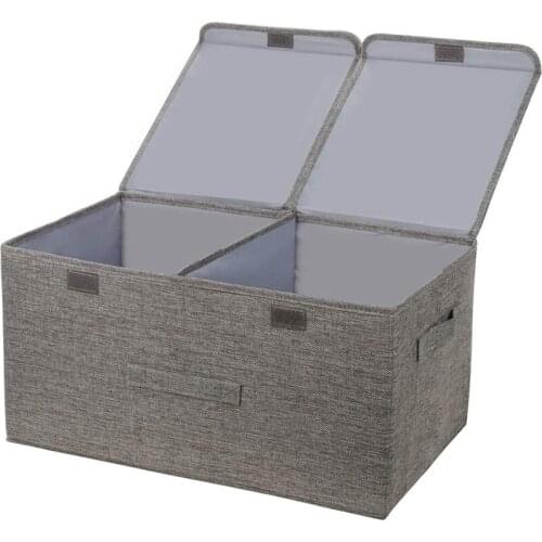 Storage Box,Collapsible Fabric Storage Box with Lid,Organizer for Toys/Clothing/Home/Office or More