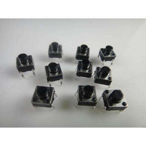 100pcs Tactile Push Button Switch 6mmx6mmx14mm 6x6x14mm
