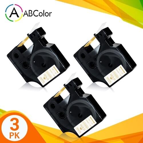 3PK 2056084 Glittery White Tape For DYMO COLORPOP D1 Tape 2056084 Label Tape For DYMO Label Maker LabelManager 160 280 PnP 360D