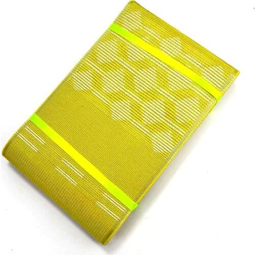 African aso oke nigerian aso oke headtie Scarf headtie wrapper 005 nigerian aso oke for wedding 1pcs 1bag length 17.2M