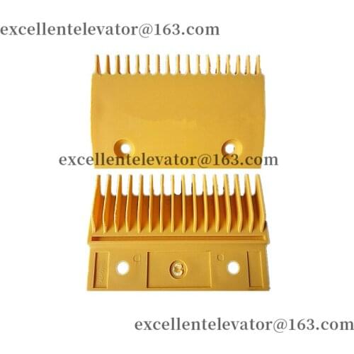 ASA00B655 Comb Plate L143mm W94.4mm Hole Space 89mm 16T Use for LG-Sigma Escalator 1 Pack=5 Pieces