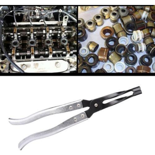 Cylinder Head Valve Spring Compressor Kit Stem Seal Installer Remover Plier Tool Car Repair Tool Car Garage Kit Car Styling
