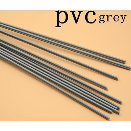 Free shipping 10pcs plastic welding rod Grey PVC plastic floor welding rod automobile bumper plastic welding gray white 5mm
