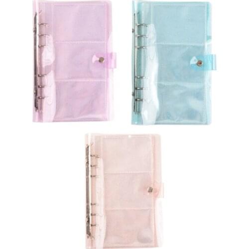 Soft Loose Leaf Binder Notebook Elegant and Durable Gift for Family Friends or Partners for Birthdays 150 Pockets Dropship