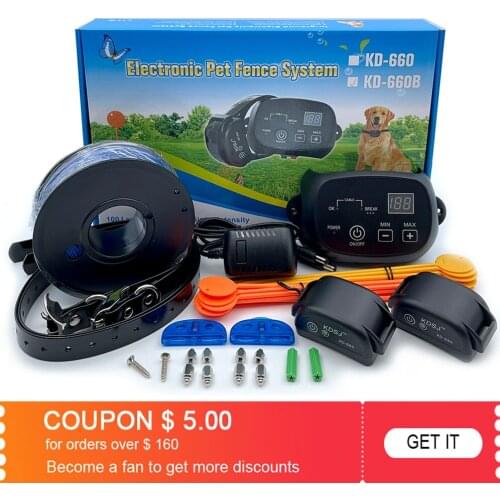 KD-660 Underground Electric Dog Fence Kit Packages In-Ground Fence System A Safe and Affordable Alternative to Traditional Fence