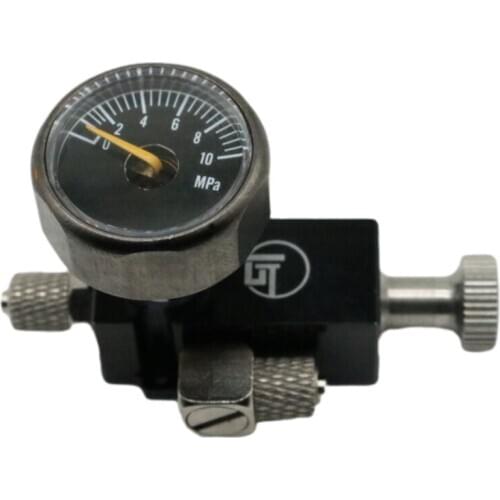 CNC Metal Hydraulic Overflow Valve Pressure Regulators Pressure Relief Valve For RC Excavator Bulldozer Trailer Car DIY Parts