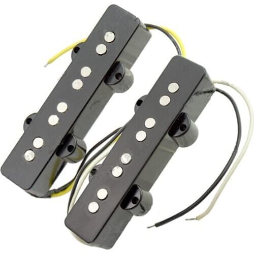 A Set of 2 Pcs 4 string Bass Pickups Humbucker Bridge and Neck guitar accessories parts