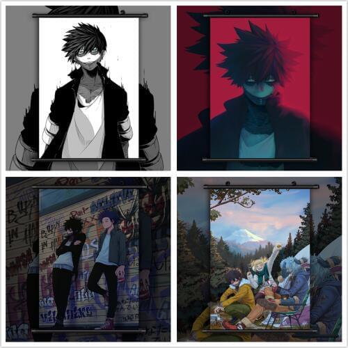 Boku no Hero Academia Dabi Anime manga wall Poster Scroll
