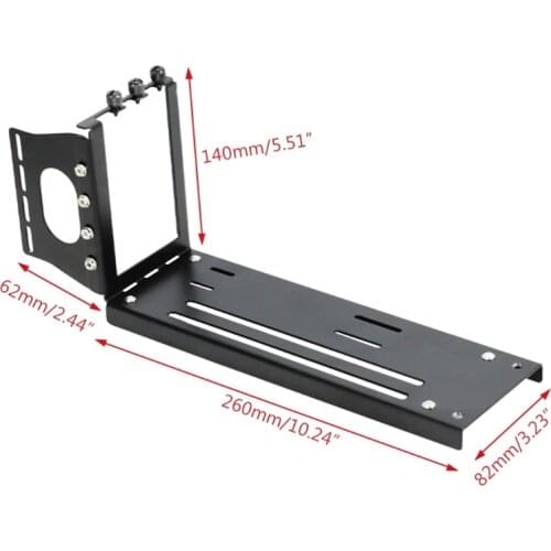 2021 New Graphics Card Vertical Holder Computer PCIe 3.0 Vertically GPU Bracket Case kickstand base for RTX3060 3070 RX