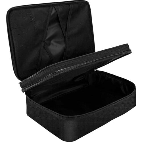 PPYY-Fireproof Waterproof Document Bag, 4-Layer Storage Bag Set with Code Lock, for A4 / A5 Files Passport