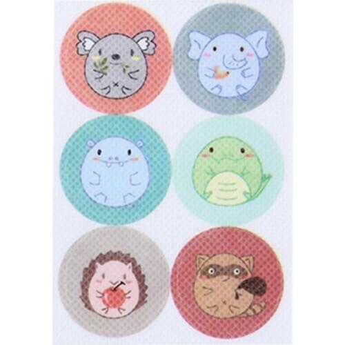 36pcs/pack Cartoon Mosquito Repellent Stickers Anti Bug Patches Citronella Oil Repeller Killer Paste for Kids Baby Summer