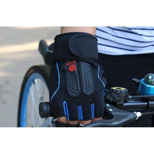 Half Finger Men Women Breathable Wrist Support Gym Dumbbell Weightlifting Gloves Fitness Cycling Gloves Sport Training Gloves