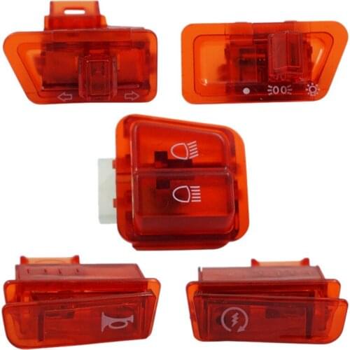 Motorcycle Turn Signal Switch Far and Near Light Horn Button for Scooter GY6 50Cc 125Cc 150Cc Honda DIO AF17 AF18