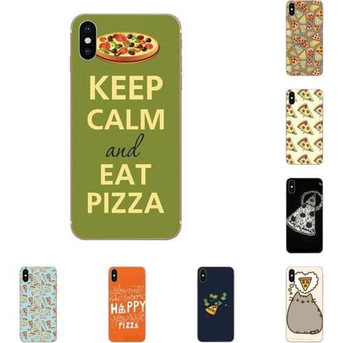 High Quality Phone Case Cute Eating Pizza Patterns For Samsung Galaxy Note 10 pro Galaxy Note 10 Plus Galaxy Note 10 Lite M60s