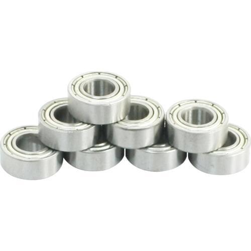 WSFS Hot 6mm x 13mm x 5mm Miniature Deep Groove Radial Ball Bearings 686Z 10Pcs