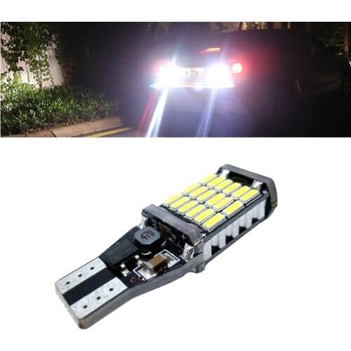 1Pc W16W T15 LED T16 Bulb 921 912 W16W LED Bulbs Car Backup Reserve Lights Bulb Tail Lamp For Kia Rio K2 3 Soul Picanto Optima