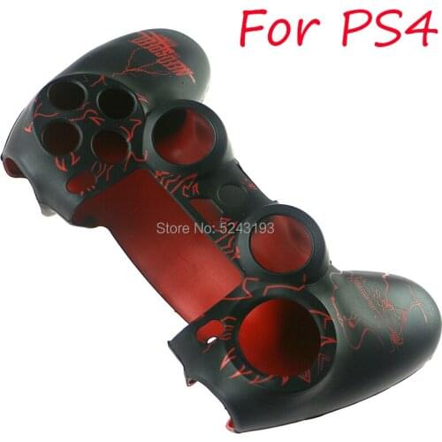 10pcs Flying Car Soft Silicone Rubber Case Silicone Case Cover For Playstation PS4 Controller Protection For PS4 Gamepad