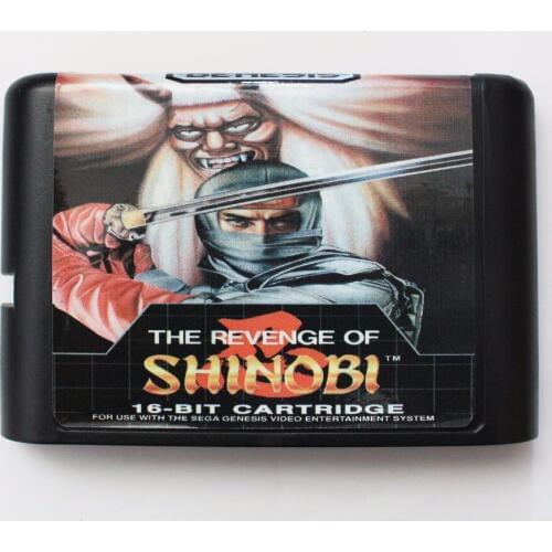 The Revenge Of Shinobi 16 bit SEGA MD Game Card For Sega Mega Drive For Genesis
