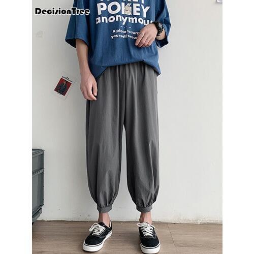 2021 elastic practise tai kung fu martial arts pants loose wushu yoga trousers mens tai chi pants arts kung fu running pants