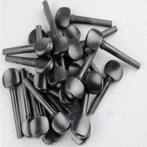 25 pcs high quality ebony viola pegs tuning pegs viola parts accessories Free Shipping