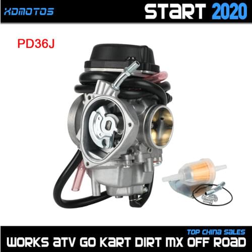 36mm Carburetor For Suzuki Quadsport Z400 LTZ 400 LTZ400 2X4 ATV Quad parts Carb 2003 2004 2005 2006 2007 PD36J Carburetor Carbs