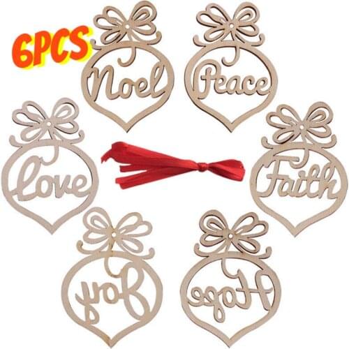 6pcs Christmas Decoration for Home Christmas Tree Small Pendant Hollow Small Pendant Christmas Ornaments Christmas Gift