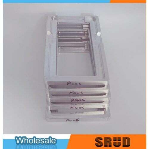 LCD Outer Position Alignment Holder Glue Mold Aluminum Metal mould For LG K40S