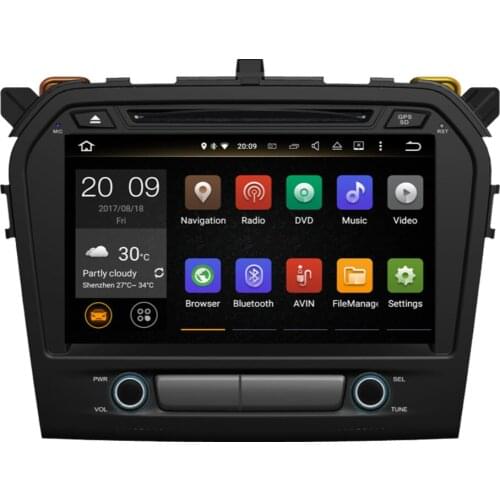 9 Inch Car GPS Navigation For Suzuki Grand Vitara 2015-2022 Android 10.0 Octa Core Car Radio Stereo Multimedia Player