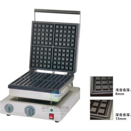 Free shipping Electric 4 pcs waffle making machine waffle maker waffle baker