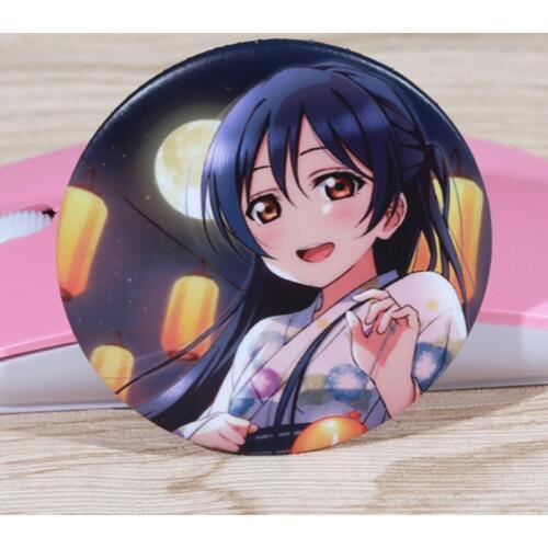 FFFPIN 5.8cm Big Brooch Breastpin Girl Japan Anime Badge Nico Yazawa Lovelive Cute Pin Coin Icon Cloth Backpack Bag Ornament