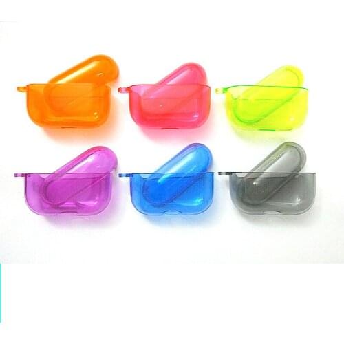 Neon Fluorescence Color Earphone Case For Apple Airpods Pro Cases Wireless Earphone Cover For Airpods 2 1 Headset Soft TPU Box