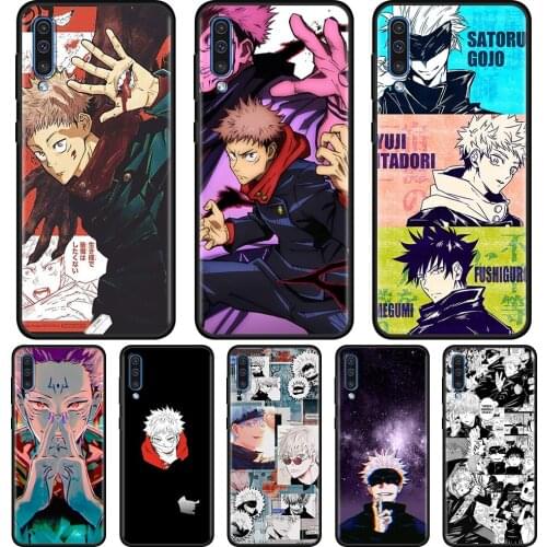 Jujutsu Kaisen Anime Case For Samsung Galaxy A50 A70 A10 A20e A30 A40 A20s A10s A10e A80 A90 A60 A30s TPU Shell Silicone Cover