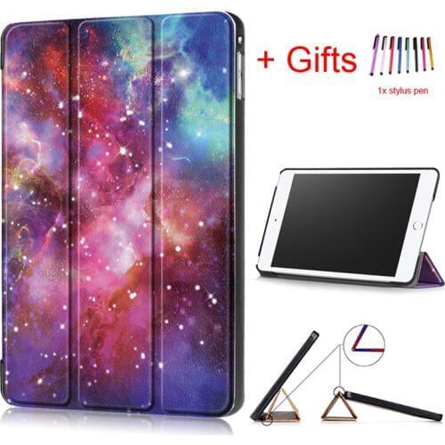 Auto Wake/Sleep Case for iPad Mini 5 4 7.9" 2019 New PU Leather Flip Smart Magnet Protective Funda Cover for iPad Mini 5 4 Case