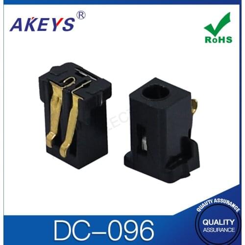 50PCS DC-096 2.1mm*0.4mm female DC power jack universal dc jack for Scooter