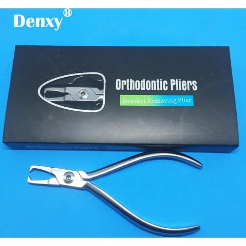 Denxy 1pc dental Orthodontic Bracket Removing Pliers Orthodontic Pliers Brace Remover Plier Removing-Pliers Forceps dental tool