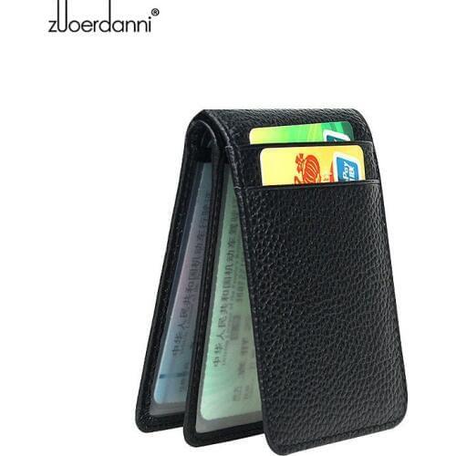 Genuine Leather Card Holder Men Driver License Bag High Quality card case Women Id Card Holder 3 Folds With 4 Windows A229