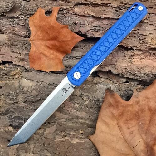 Outdoor Tactical Camping Hunting Survival Pocket Folding Knife D2 Blade G10 Handle Ball Bearing U.S. Warehouse Clearance Price
