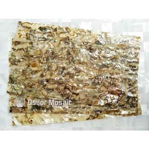 A grade Natural Mexico abalone shell laminate for musical instrument and furniture inlay