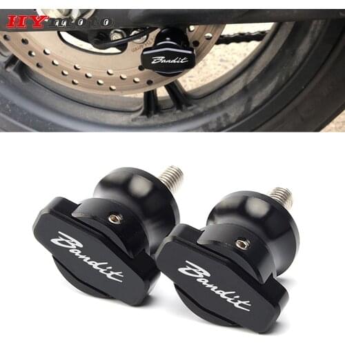 Motorcycle CNC Frame Stands 8MM Screws Sliders Swingarm Spools Slider For SUZUKI Bandit GSF 1250S 1250 1200 250 400 650 GSX650F