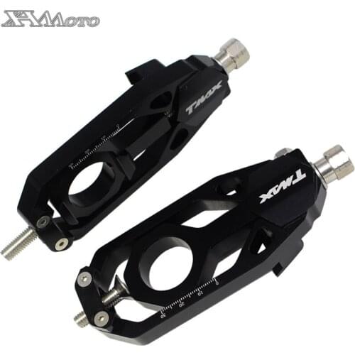 For Yamaha TMAX 530 2013 2014 2015 2016 2017 2018 2019 Motorcycle T-max CNC Chain Adjusters Tensioners Catena