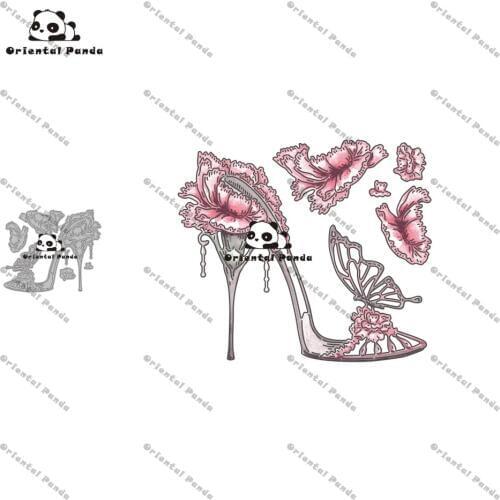 New Dies 2020 Carnation Shoe Metal Cutting Dies diy Dies photo album cutting dies Scrapbooking Stencil Die Cuts Card Making