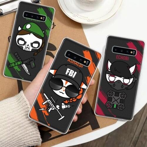 Game Rainbow Six Siege Silicon Phone Case For Samsung Galaxy A51 A71 A70 A50 A40 A30 A20E A10S A01 A21 A6 A7 A8 A9 Plus + Cover