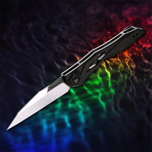 Folding Knife Show 7650 Launch 13 Cpm-154 Blade Aviation Aluminum High Hardness Hunt And Camp Pocket EDC Tools Very Sharp