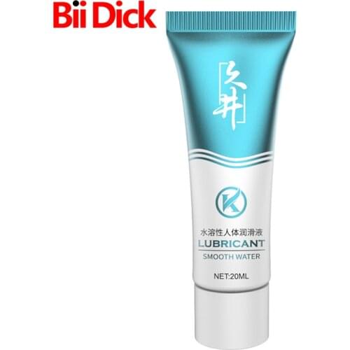 Sex Lubricant 20mL Transparent Lubricant Water-based Sex Oil Vaginal Anal Gel Adults Sex Product Dildo/Vibrators Lubricants