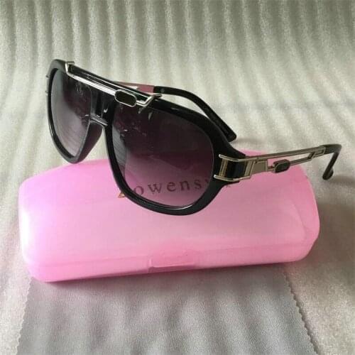 Zowensyh Fashion Brand Glasses silver frames 8018 Men Women Designer sun glasses Eyeglasses UV400 sun glasses big sunglasses
